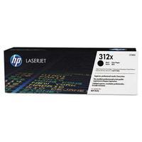 hp 312x black original high capacity toner cartridge cf380x