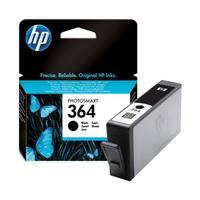 HP 364 Black Original Standard Capacity Ink Cartridge with Vivera Ink