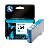 hp 364 cyan original standard capacity ink cartridge with vivera ink