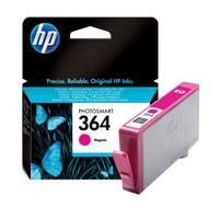 HP 364 Magenta Original Standard Capacity Ink Cartridge with Vivera Ink