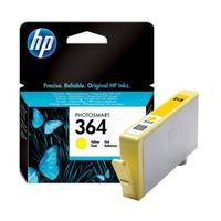 HP 364 Yellow Original Standard Capacity Ink Cartridge with Vivera Ink