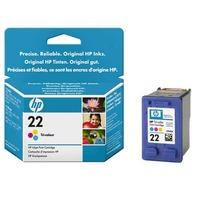 HP 22XL Tri-Colour High Capacity Original Ink Cartridge