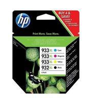 hp 932xl933xl black and colour ink cartridge multipack c2p42ae