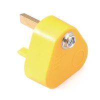 HR EARTH BONDING PLUG - UK YELLOW