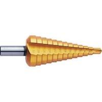 hss step drill bit 6 30 mm tin exact 5348 total length 98 mm triangula ...