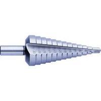 HSS Step drill bit 6 - 30 mm Exact 1605329 SB-VERPACKUNG Total length 98 mm Triangular shank 1 pc(s)