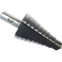 HSS Step drill bit 12.5 - 32.5 mm C.K. T3012 Total length 80 mm Triangular shank 1 pc(s)