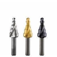 HSS Step drill bit 4 - 12 mm TiN Bosch 2608587429 Total length 50 mm Triangular shank 1 pc(s)