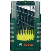 HSS Metal twist drill bit set 25-piece Bosch 2607017153 rolled DIN 338 Cylinder shank 1 Set