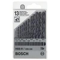 HSS Metal twist drill bit set 13-piece Bosch 1609200201 rolled Cylinder shank 1 Set