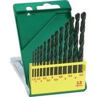 HSS Metal twist drill bit set 13-piece Bosch 2607019441 rolled DIN 338 Cylinder shank 1 Set