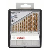 HSS Metal twist drill bit set 13-piece Bosch 2607010539 TiN Cylinder shank 1 Set