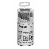 HSS Metal twist drill bit set 19-piece Bosch 2607018361 cut DIN 338 Cylinder shank 1 Set