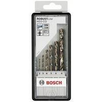 HSS Metal twist drill bit set 6-piece Bosch 2607019924 cobalt DIN 338 Cylinder shank 1 Set