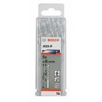 HSS Metal twist drill bit 10.7 mm Bosch 2608596627 Total length 142 mm rolled DIN 338 Cylinder shank 5 pc(s)