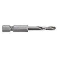 HSS Metal twist drill bit 6 mm Wolfcraft 7260000 Total length 59 mm cut DIN 338 1/4\" (6.3 mm) 1 pc(s)