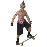 H/S Zombie Skate Punk Costume Medium