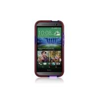 HTC One M8 Case Impact Shell - Purple