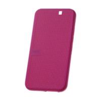 htc dot view case pink one m9