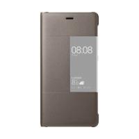 huawei view flip cover p9 brown