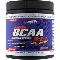 human evolution bcaa 611 with l carnitine 30 servings grape