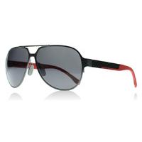 hugo boss 0669s sunglasses black and red 32p3h polariserade