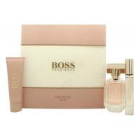 hugo boss the scent for her gift set 50ml edp 50ml body lotion 74ml ed ...