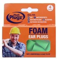 hush plugz foam diy ear plugs