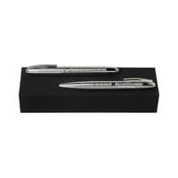 Hugo Boss Stripe Chrome Pen Set