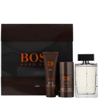 Hugo Boss Boss Orange for Men Eau de Toilette Spray 100ml, Deodorant Stick 75ml, and Shower Gel 50ml