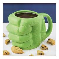 hulk shaped mug green