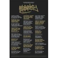 Humour Maxi Poster Featuring A Gentleman\'s Guide To Hiphopology, Lyrics And