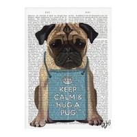 Hug A Pug Card