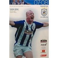 Huddersfield Town v Carlisle Utd - League 1 - 25th Aug 2007