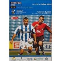 huddersfield town v carlisle utd league 1 14th oct 2006