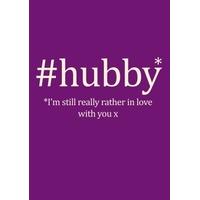 #hubby | Anniversary Card
