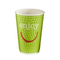 Huhtamaki Enjoy Double Wall Disposable Hot Cups 16oz Pack of 560