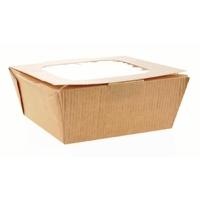 Huhtamaki Food to Go Box with Window Medium Pack of 270