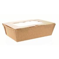 Huhtamaki Food to Go Box with Window Large Pack of 180