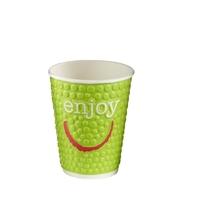 Huhtamaki Enjoy Double Wall Disposable Hot Cups 8/9oz Pack of 875