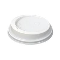 Huhtamaki Hot Cup Lid to fit 12 / 16oz White Pack of 1000