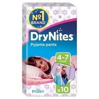 Huggies DryNites 4-7 Years Girl\'s Pyjama Pants x 10