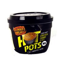 hunger breaks hot pots chip shop curry rice