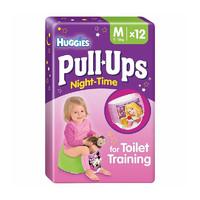 Huggies Night Time Pull Ups Girls Medium