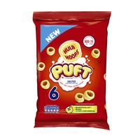 Hula Hoops Puft Salted 6 Pack