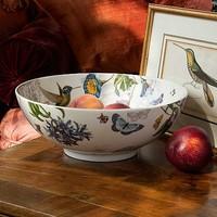 Hummingbird Porcelain Bowl
