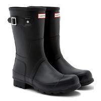 Hunter-Rain boots - Boots Mens Original Short - Black