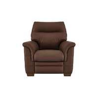 Hudson Leather Recliner Armchair