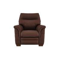 Hudson Leather Recliner Armchair