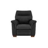 Hudson Leather Recliner Armchair